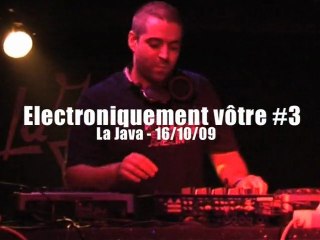 UNDERKLUB - ELECTRONIQUEMENT VOTRE #3 LA JAVA