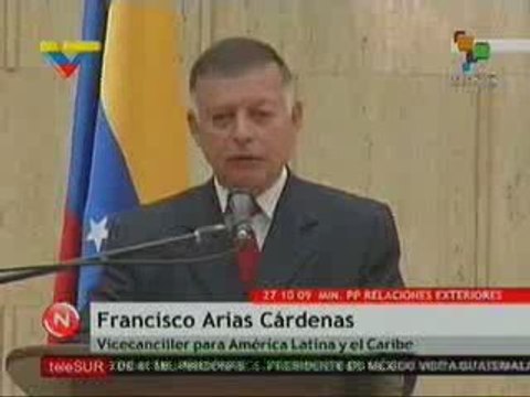 Arias Cárdenas detención de espías colombianos
