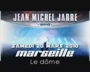 Jean Michel Jarre en tournée en France en mars 2010