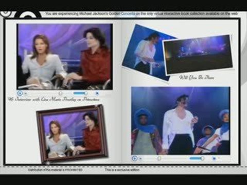 Michael Jackson Golden Concerts,VideoBook