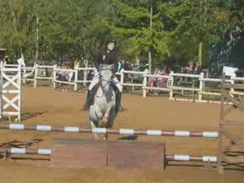 MARIE à cheval 27/09/2009