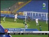 ÇAYKUR RİZESPOR 2 - 1 KONYASPOR {MAÇ ÖZETİ}