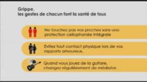 Gestes contre la grippe A-3