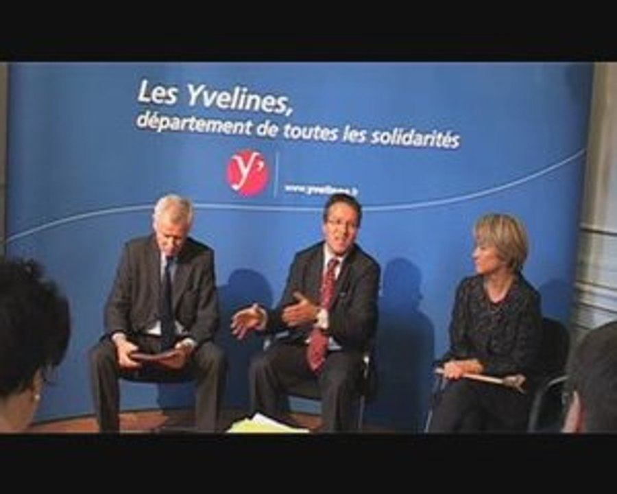 Martin Hirsch au Conseil général des Yvelines : RSA