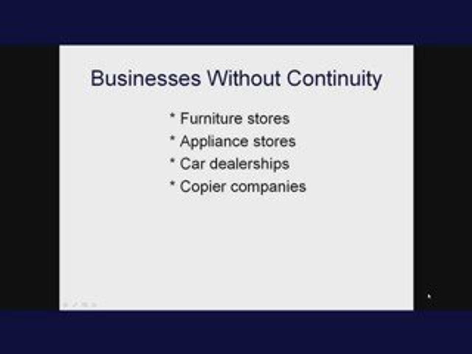 Real Estate Provides Continuity Of Income