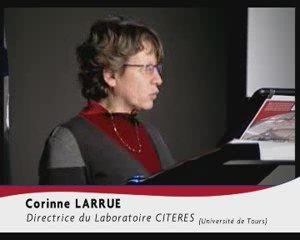 Conférence 22 octobre 2009 : Mme Corinne LARRUE