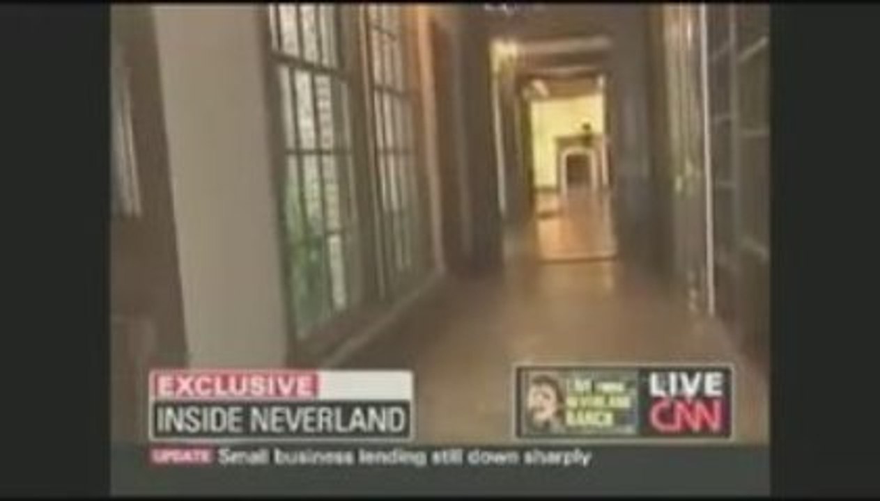 Michael jackson son fantome dans Neverland