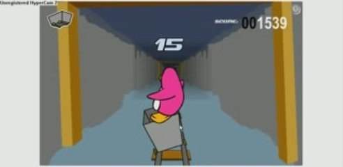 Club Penguin cart Surfing
