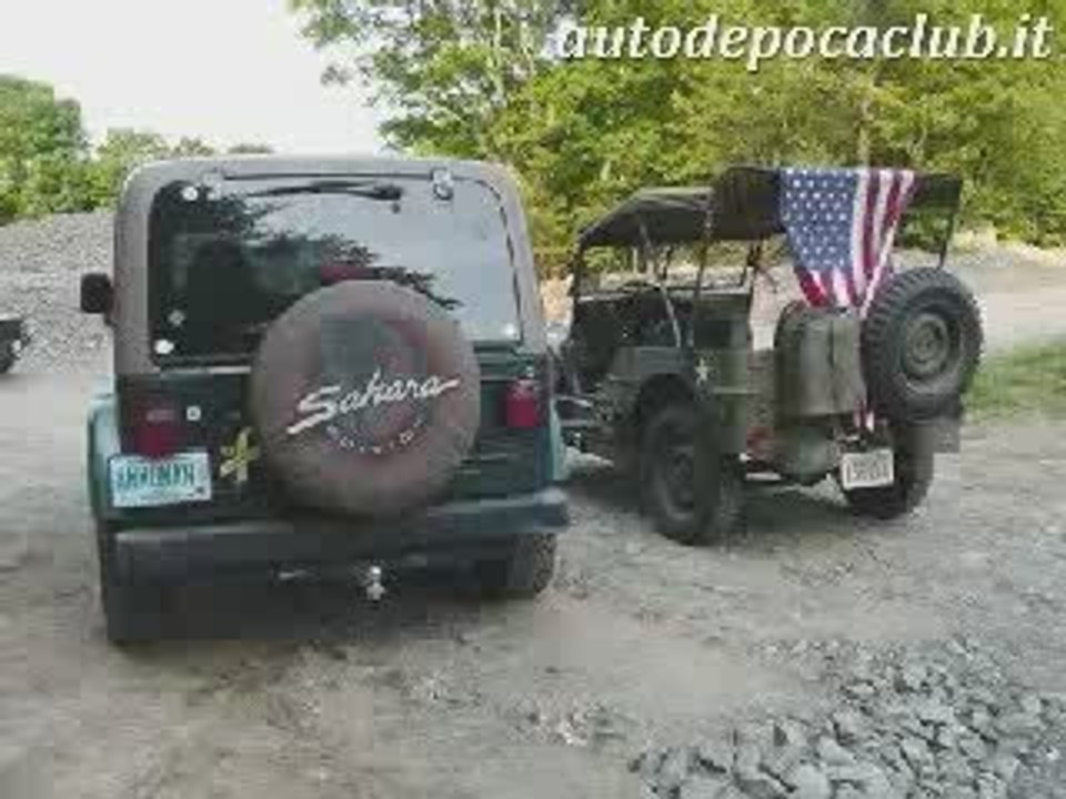 00 JEEP FRIZIONE OLD SKOOL JEEP Willys Mods