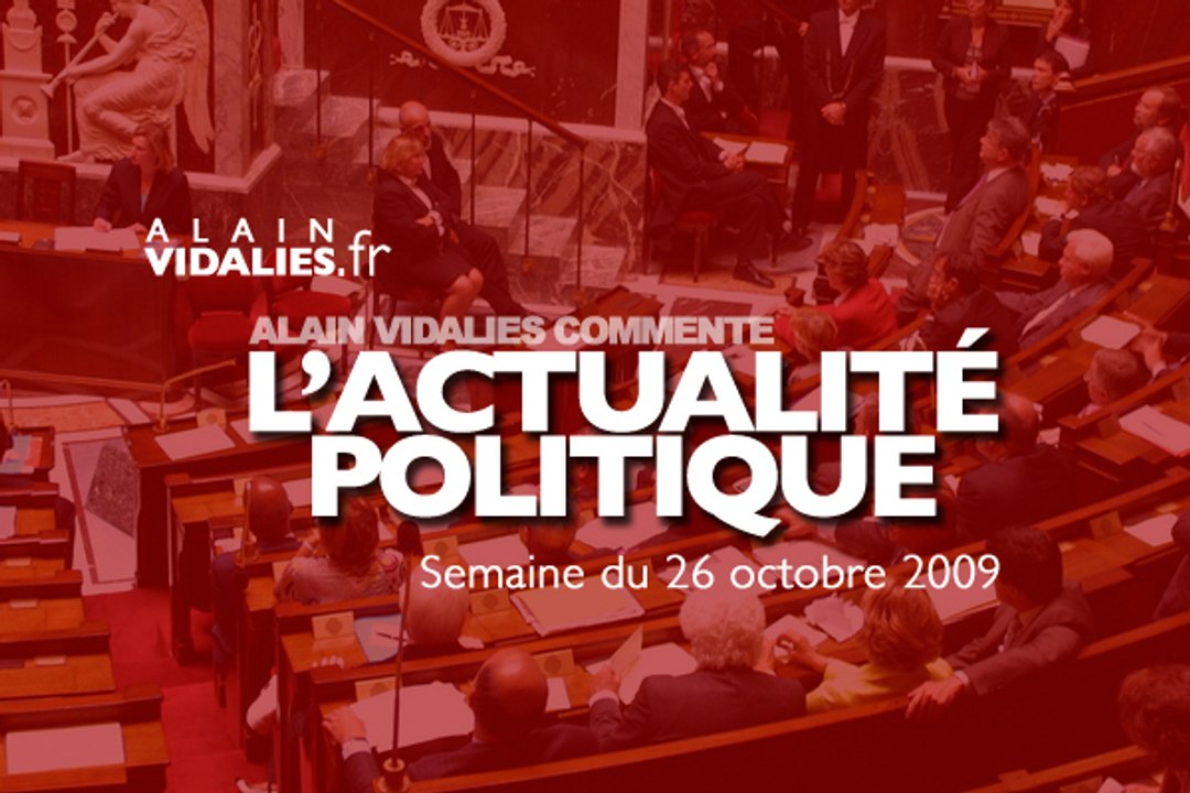 Semaine du 26 octobre 2009