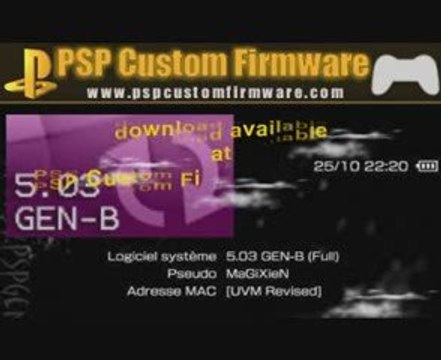 CFW 5.03 Gen-B - PSP Custom Firmware 5.03Gen-B Full