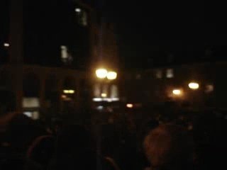 Foule au Flashmob MJ Rennais