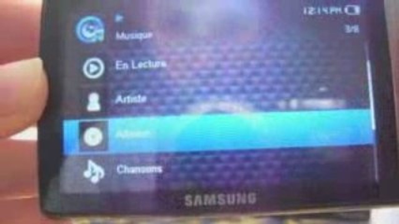 Vidéo du test du Samsung CP3