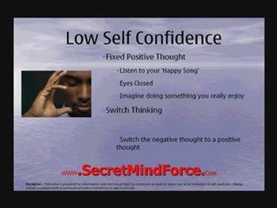 Low Self Confidence 3 Easy Ways to Boost Self Confidence