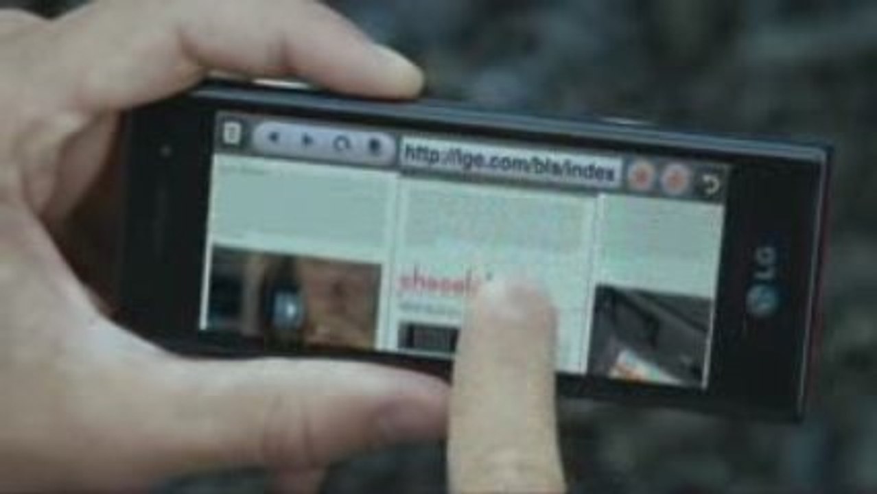 Pub TV LG Nouveau Chocolate BL40