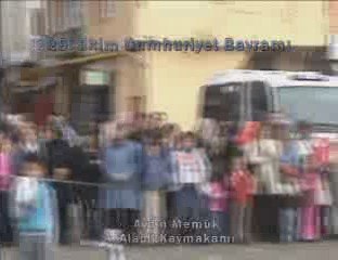 Cumhuriyet Bayramı kaymakam Konuşuyor