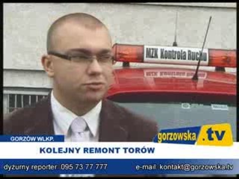 Kolejny remont torów