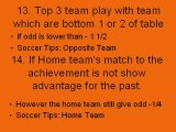 20 Football Tips To Beat The Bookie on Asian Handicap Odd