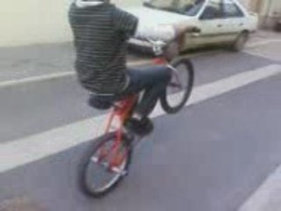 wheeling bmx