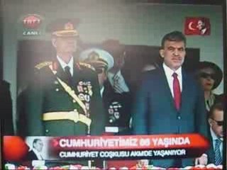 cumhuriyet bayramı seymen ve mehteran görüntüleri