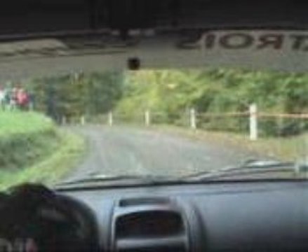 rallye morfontaine 2009 camera embarqué patrois/peroz es4
