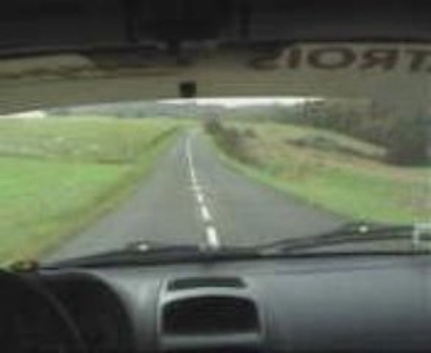 rallye morfontaine 2009 camera embarqué patrois/peroz es3