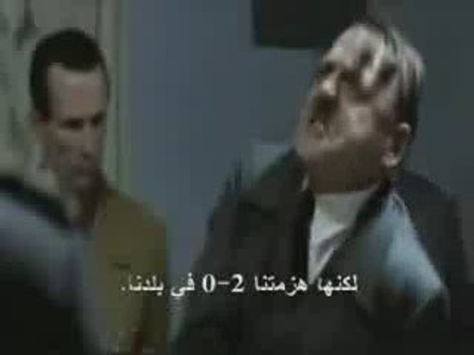 Hitler furieux des resultats de l'équipe du maroc en foot