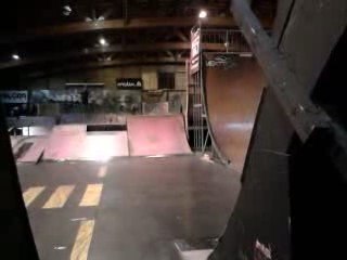 Kentin au skate park de Gerland