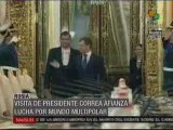 Presidente Rafael Correa visita  Rusia