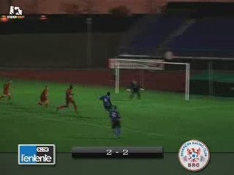 CFA 2009/2010 : Entente SSG 2-2 Besançon RC