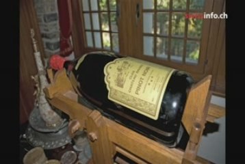 In the heart of the Rhône Valley wine-growing region in Sier