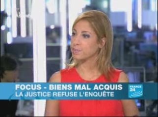 Biens mal acquis classée sans suite - Survie sur France 24