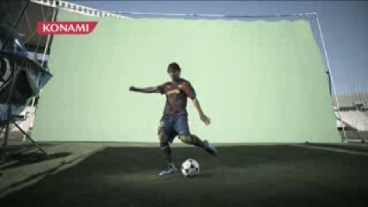 PES 2010 - Making-of de la pub