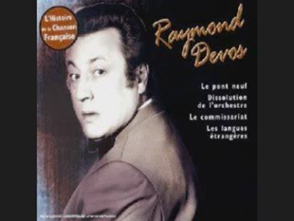 Raymond Devos les langues étrangères