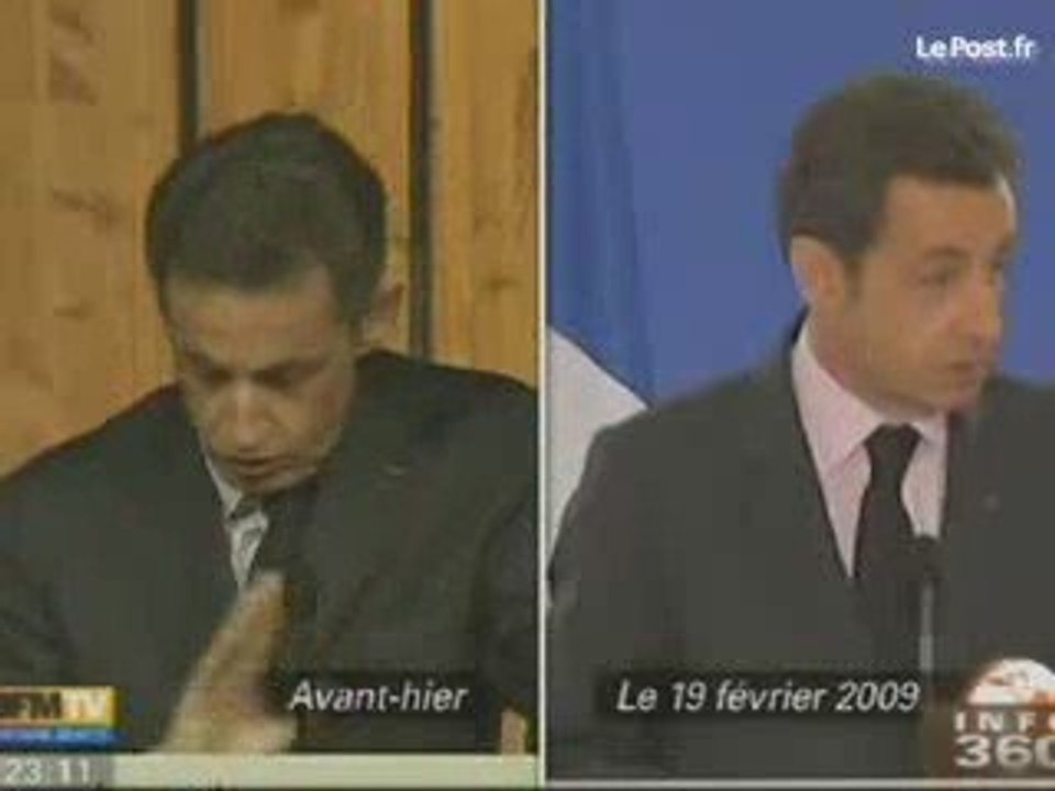 Discours de Nicolas Sarkozy, n'y aurait il pas de l'écho ?