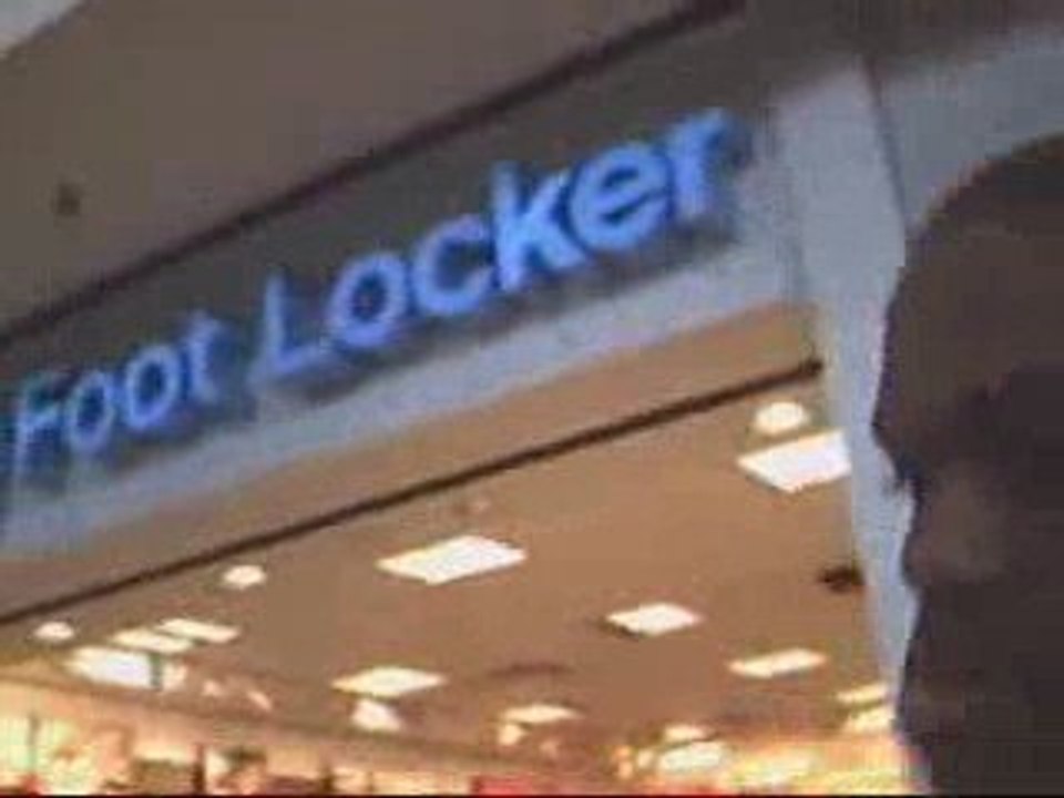 Mad Dog Walking Through The Mall