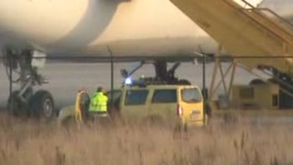 Un 747 en difficulté se pose en urgence