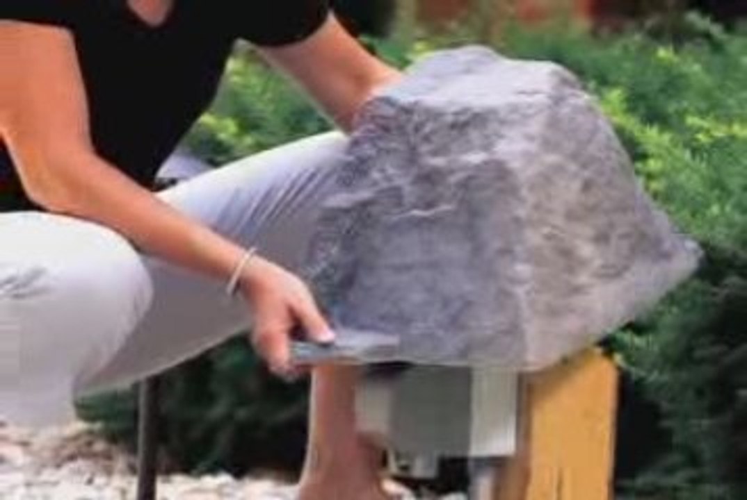 Artificial, Fake Rock Covers Conceal Pumps, Septic Lids, Uti