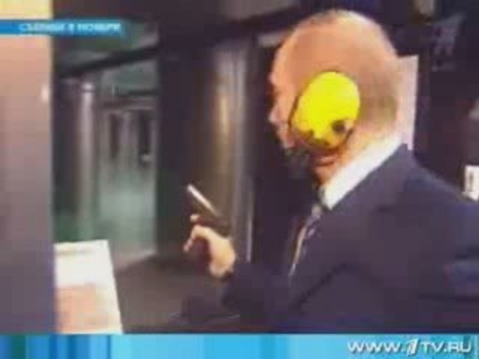 KGB Envoy to Stasi HQ Putin Shooting in SVR/KGB HQ Moscow