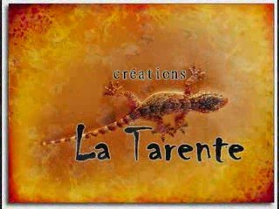 Pub de La Tarente créative. Créations en couture