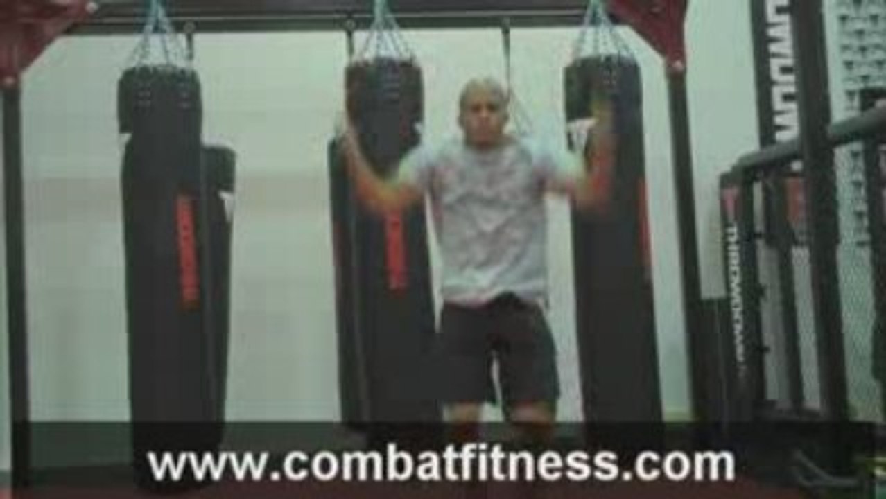 outside grab knee Strike