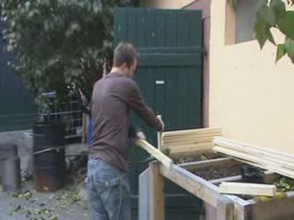 Build a Cold Frame for a Salad Table - Part 1