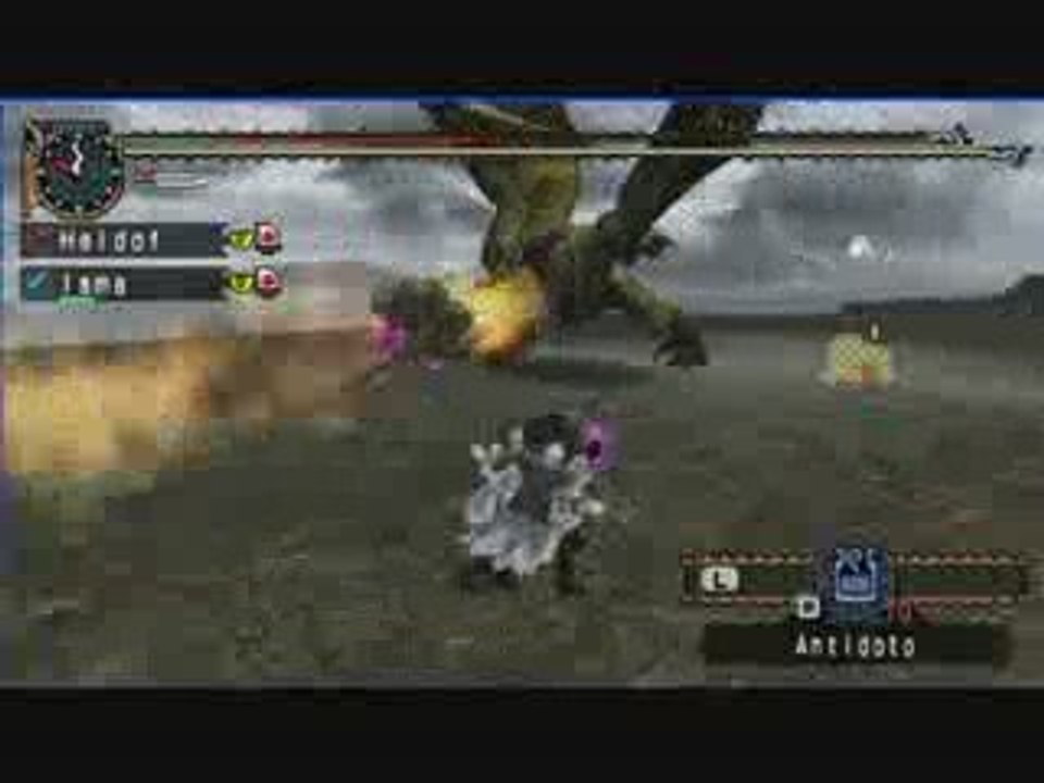 Rathian dorada vs Jarabe de palo