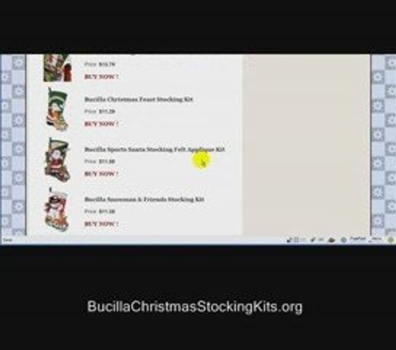 Bucilla Christmas Stocking Kits for Sale