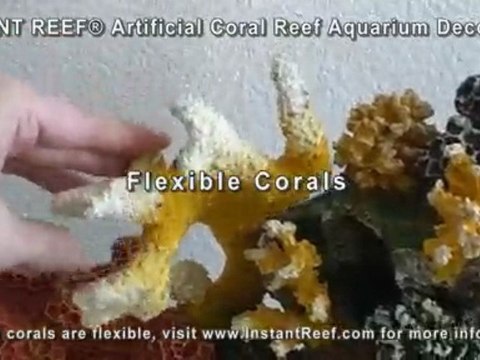 Flexible Reef Aquarium Artificial Coral Decor Saltwater Fish