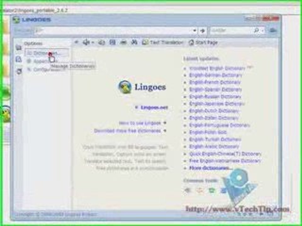 Lingoes Translator with Dictionary Pack