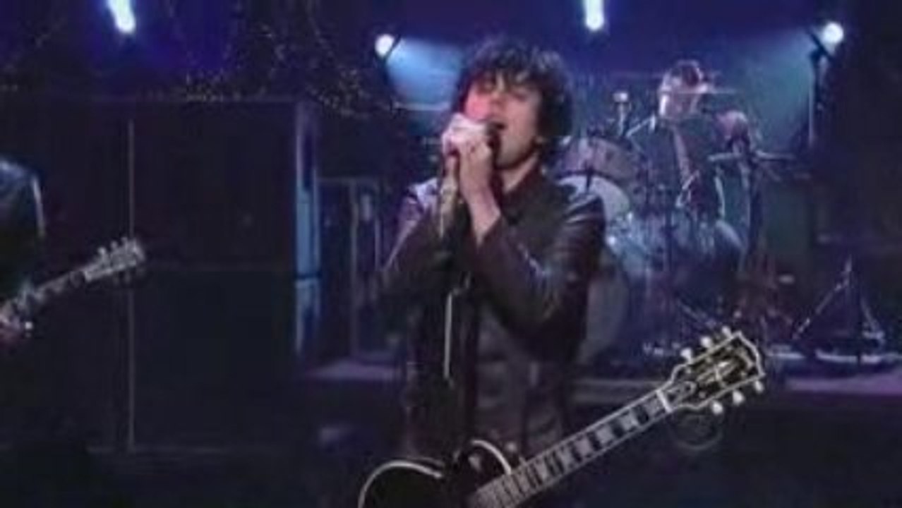Green Day * East Jesus Nowhere * David Letterman 09
