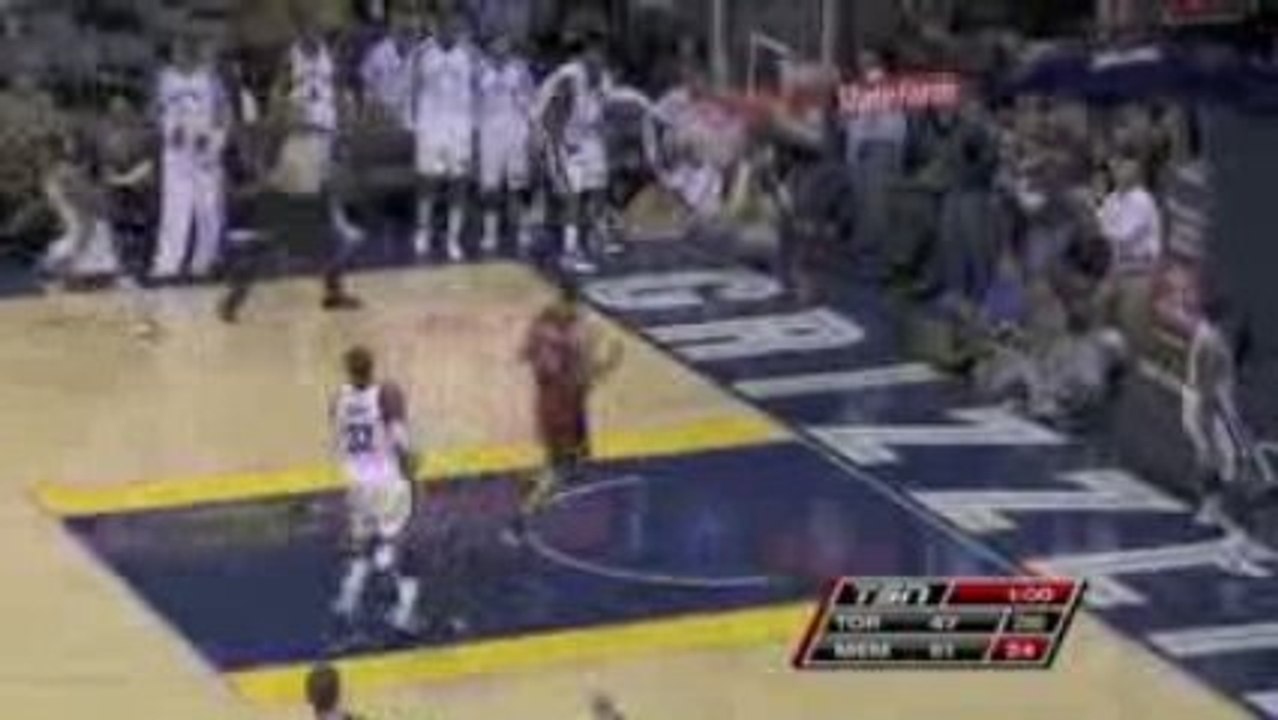 NBA Rudy Gay throws this fast-break dunk down like only Rudy