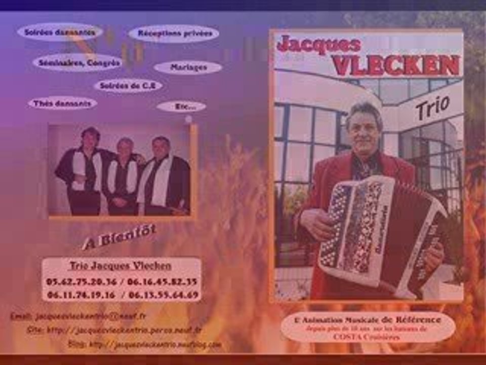 Présentation du trio " Jacques VLECKEN "