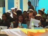 Celebrating Global Handwashing Day with athlete Haile Gebrselassie in Ethiopia